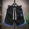 Shorts masculinos novos shorts ao ar livre coreano harajuku alta rua meia calças verão casual cinza shorts para homens shorts de basquete q240305