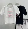 T-shirt de concepteur de t-shirt pour femmes Knits tee thes Nouveau pull rond C.