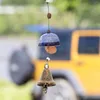 Party Supplies Metal Antique Bell Feng Shui Wind Chime Fortune Jingle KeyChain Pendants Festival Christ Christmas Decoration