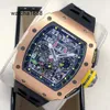 Mens Watch Female Wristwatch RM Wrist Watch RM11-03 RG Satin Scrub Grade 5 Titanium For Men RM1103