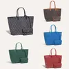 Populära kompositpåse mode axelväska tote väska y brev mönster lyxiga designers mode män och kvinnor handväskor stora och små shoppingväskor