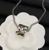 Kvinnors designer halsband armband ring enkla y hängen halsband koppar lyx varumärke set grossist