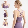 Autres vêtements Fr-sp série haute résistance absorbant les chocs yoga soutien-gorge de sport 2023 nouveau dos croisé fitness yoga gilet