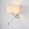 Wandlamp Creatieve Slaapkamer Europese stijl Stof Woonkamer Led El Gastenlezen Nachtkastje