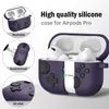 AirPods Pro 2保護ケースゲームコンソールデザインソフトシリコーンカバーイヤホンカバーAirPods 3用のキーチェーン