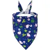 Hondenkleding Bandana's Wasbare speekselhanddoek Leuke print Puppy Slabbetjes Mode Kattenhalsdoek Verstelbare huisdierkostuums Accessoires