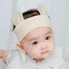 Hair Accessories 1 Pieces Lytwtw's Baby Girl Infant Dot Ear Born Headwrap Gift Toddlers Bandage Ribbon Headwear Headband