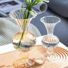 Vazen Minimalistische Glazen Vaas Voor Bloemstukken Decoratie Thuis Kristal Kleine Bruiloften Centerpieces Terrarium Kamer Decor