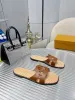 Designer Woman Sandals Slippers Summer Leather Men Flat Slipper Gear Bottoms Flip Flops Women Luxury Beach Sandal Comfort Fashion Causal Flop Size 35-41