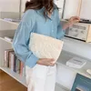 Borse per cosmetici Pochette per telefono con organizer per monete in tela goffrata elegante francese