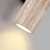 Lampa ścienna Wabi Sabi lampa ścienna w dół japoński styl taupe marmurowy kinkietowa sconce salon sypialnia sypialnia nocna lekka dekoracja halowa droga światła