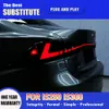 Biltillbehör Taillight Assembly Brake Reverse Running Lights For Lexus IS250 IS300 IS350 13-20 LED TAIK LIGHT STREAMER TURS Signal