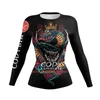 Koszule damskie Cody Lundin Sportswear 3D Printed Ubrania Kobiet wysypka strażnik długi rękaw Aktywne top UPF 50 Rashguard Swim Shirt Salf Cakswear