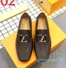 2024 Modell Herren Designer Loafer Schuhe luxuriöse italienische Klassiker Gold Mokassins Kleid Schuhe Schwarz Weiß Echtes Leder Büro Hochzeit Walk Drive Schuhe Größe