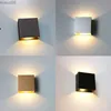 Wall Lamp 6W 12W Up and Down Wall Lamps white black LED Aluminium Wall Light LED Wall Lamp For Bedroom Living Room Corridor Aside Lighting