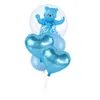 Nowy Baby Shower Pink/Blue Boy Girl Babythower Foil It's A Boy Girl Event Prezent Prezenty 1. Balony urodzinowe Globos