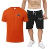 designer di marca di lusso Tute da uomo Set Jogger Abbigliamento sportivo sportivo Tute da uomo Tute da due pezzi T-shirt Pantaloncini a maniche corte stampati estivi