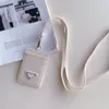 Designer unissex Mini carteiras de moeda portador de cartão de crédito Fashion Leather bolsa Keyrings 5 cores Epacket