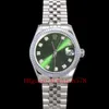 Usine dames montres femmes 31mm cadran diamant 278274 bracelet en acier 904L 2813 montres automatiques saphir montre étanche