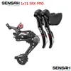 Dérailleurs de vélo Sensah SRX PRO 1x11 vitesses 11S Groupe de route RL Shifter arrière Gravel-Bikes Cyclo-Cross 230621 Drop Delivery Dhoel