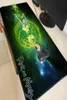 Mauspads Handgelenkstützen Rick Anime Gaming Speed Pad Gamer Große Verriegelungskante Weiche, langlebige Tastatur Mousepad Computer Schreibtischmatte For5057116