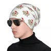 Bérets Hippopotame de Noël élégant tricot extensible bonnet bonnet multifonction chapeau de crâne pour hommes femmes