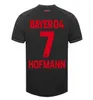 23 24 Bayer 04 LevErkuSen Футбольные майки WIRTZ BONIFACE HINCAPIE HOFMANN TAPSOBA SCHICK PALACIOS FRIMPONG GRIMALDO 2023 2024 Домашние мужские футбольные майки