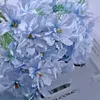 Fleurs décoratives bonheur fleur ornement Bouquet entrée meuble TV Simulation décoration de la maison salon faux