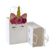 Nuove forniture regalo Bomboniere per bambini Decorazioni per feste di compleanno a tema unicorno Scatole per dolcetti