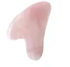 Strumenti per il viso Guasha in giada al quarzo rosa come massaggiatore per il viso Raschietto per pietra naturale Cuscinetto Gua Sha cinese per strumenti per la cura della pelle Regali per le donne8903927