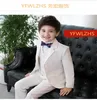 Boy039s desgaste formal entalhe lapela criança designer completo bonito menino terno de casamento meninos traje personalizado jaqueta calças tievest a295485280