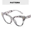 Sunglasses Irregular Anti-blue Light Flat Glasses TR90 Eyeglasses Frame Color Blocking Female