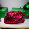 Bolsas de couro Cluth Botteg Veneta Bolsa Bolsa Baobao Mulheres 2024 Nova Moda Tecelagem Nuvem Bolsa Exclusiva Dobrada Pu Dumpling Bag Rosto Brilhante Bolsa para Celular Crohave logo HBGJ