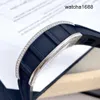 Casual horloges Modieuze horloges RM-polshorloge RM011-FM Platina originele diamantset Felipe Massa Limited Edition RM011 Herenmode, casual zakelijk horloge