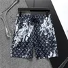 Hurtowe letnie letnie szorty męskie Projektanci swobodnie sporty na kolano moda Szybkie suszenie mężczyzn na plaży Black and White Lett Print Krótki azjatycki