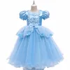barn designer tjej klänningar söt klänning cosplay sommarkläder småbarn kläder baby barns flickor sommarklänning i92k#