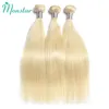 613 Blonde Colored 30 Inch Straight Human Hair Bundles Brazilian Weave 100% Remy 240229