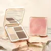 Judydoll 3D Highlighter Contour Bronzer Palette Nude Makeup Natürliche Farbwiedergabe Langlebige wasserfeste Kosmetik 240304