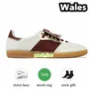 Scarpe casual di design di lusso per uomo Donna Luxe Wales Bonner Leopard Core Nero Silver Fox Marrone Plate-forme Sneakers in pelle Appartamenti Scarpe da ginnastica