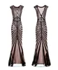 Casual Dresses Women 1920s Great Gatsby Dress Long 20s Flapper Vintage O Neck Sleeveless Backless Maxi Party For Prom Cocktail1060477