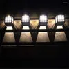 Applique LED solaire extérieur panneau lumineux IP65 étanche cour jardin Villa clôture escaliers décoration paysage