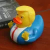 Trump Rubber Duck Baby Bath Galleggiante Acqua Giocattolo Anatra Simpatiche anatre in PVC Divertenti giocattoli di anatra per bambini Regalo Bomboniere