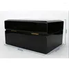 Watch Boxes Wooden Case With Lock Personalized Travel Organizer Automatic Storage Box Display Shockproof Safe Deposit