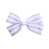 Abbigliamento per cani Colori caramelle Fermagli per capelli piccoli Gatto Farfalla Fiocchi Forcine per capelli Barrette a righe Forniture per toelettatura per cuccioli Accessori