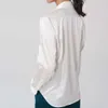 2024 designer shirt women Silk and Silk blouses women Spring and Autumn Professional Wear Contrast Color Long sleeved Commuting Slim Fit Square Neck tops womenE79P