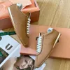 المصمم أحذية غير رسمية Mius Mius Sneakers Fruction Flats Women Running أحذية عالية الجودة مدربين منخفضة الحذاء الرياضي في الهواء الطلق