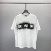 T-shirts Mannen Designer Wit T-shirt Casual Mode Losse Korte T-shirt Mannen Vrouwen Straat Kleding Q52