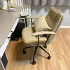 Decorative Figurines YY Computer Chair Simple Home Long-Sitting Comfortable Lifting Seat