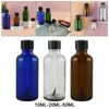 Garrafas de armazenamento 10X esmalte 10 mililitros recipientes frascos recarregáveis com tampas de escova