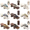 Chinelos sandálias designer homens mulheres 2024 slides deslizadores pretos brancos rosa cinza gai mense slipper slapper slide interno 45615 527 wo s wos